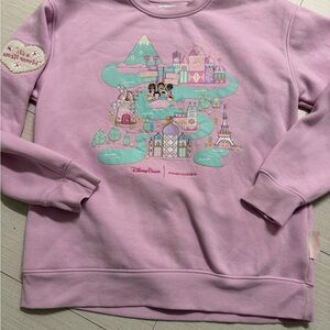 Stoney clover x Disneyland park it’s a small world sweatshirt size L